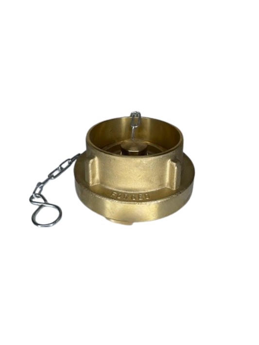 Brass Storz Blanking Cap & Chain