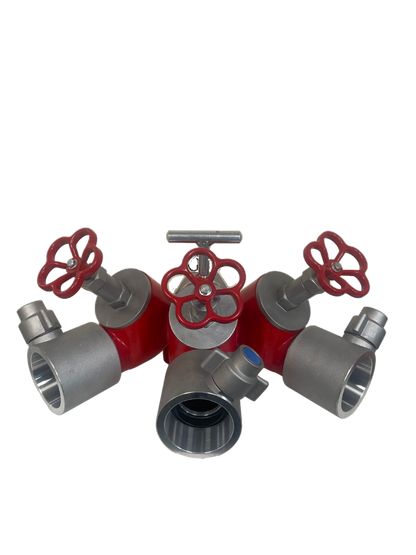 Aluminium Screw Down controlled Dividing Breeching (3 way) – Parsch UK