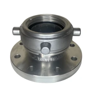 DN100 PN16 Aluminium Flange x 4” Female Round Thread (swivel)