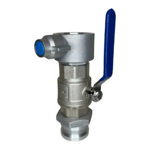 2” Ball Valve – Chrome Plated Brass with BS336 Instantaneous Connections